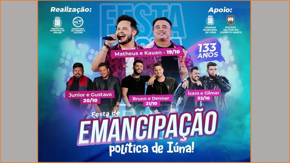 FESTA DE EMANCIPAÇÃO POLITICA DE IÚNA