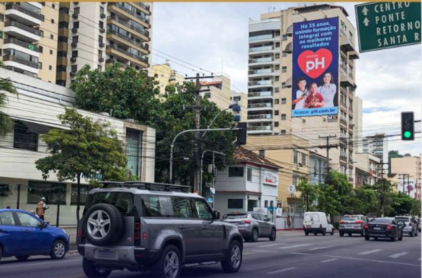 Domine o Espaço Vertical em Colatina com a Empena da ES Outdoor!