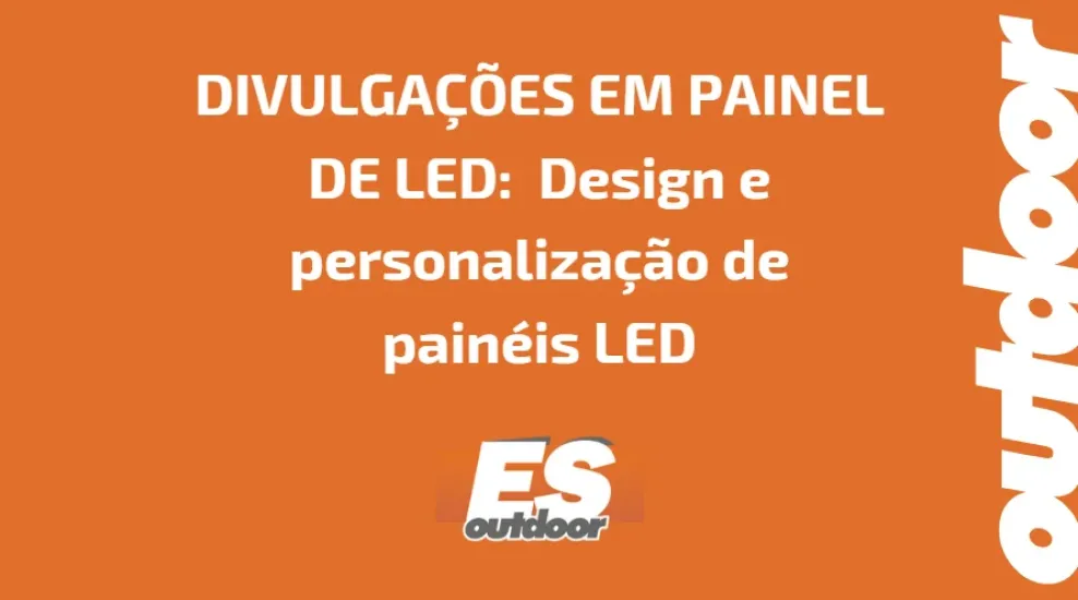 Design e personalização de painéis LED