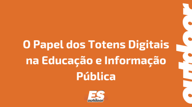 Ponto nº O Papel dos Totens Digitais na Educação e Informação Pública
