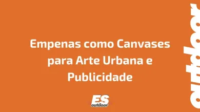 Ponto nº Empenas como Canvases para Arte Urbana e Publicidade